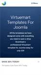 Mobile Screenshot of demo.virtuemarttemplates.net